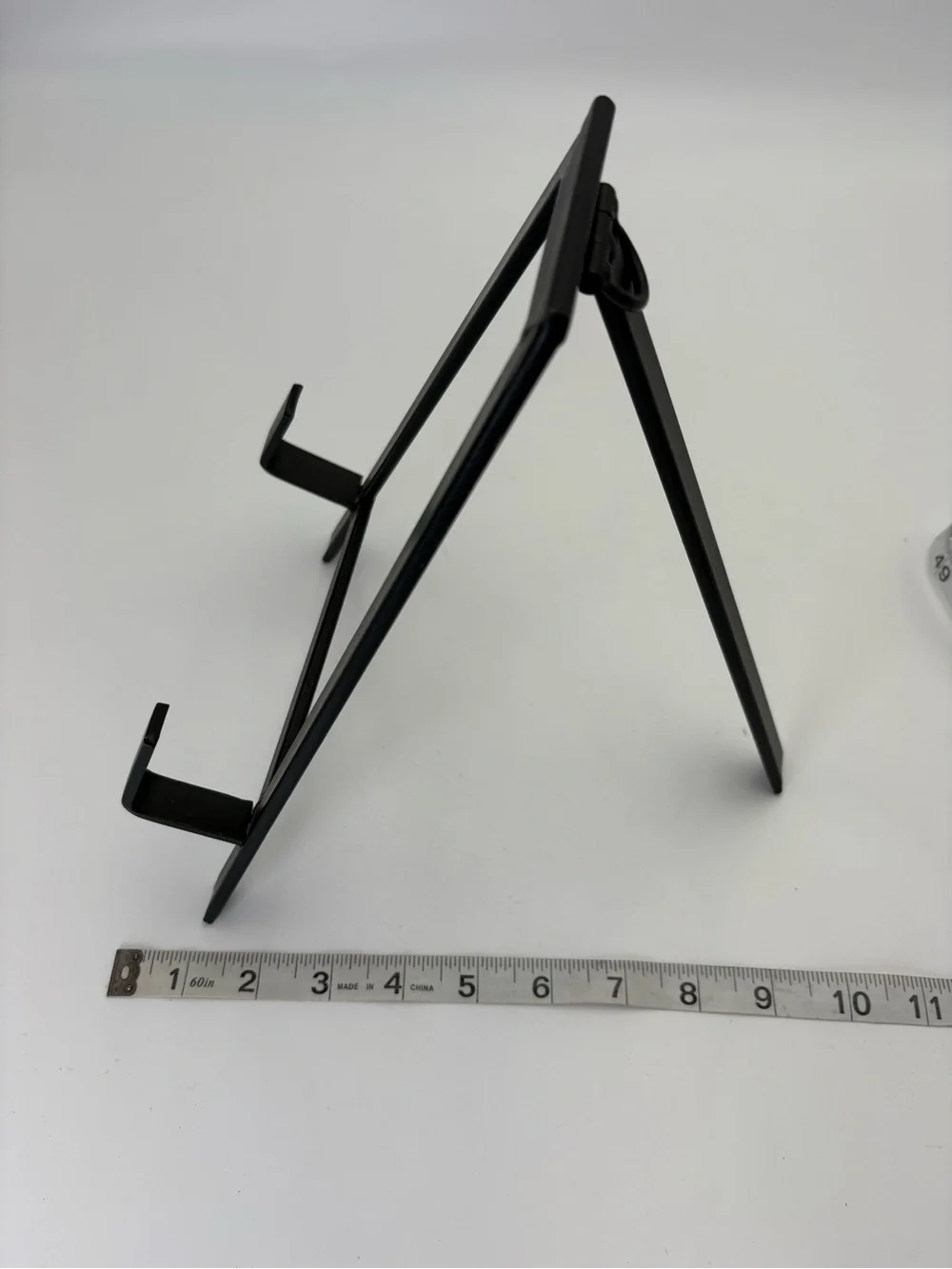 Medium Black Metal Display Easel Stand - Heavy Duty